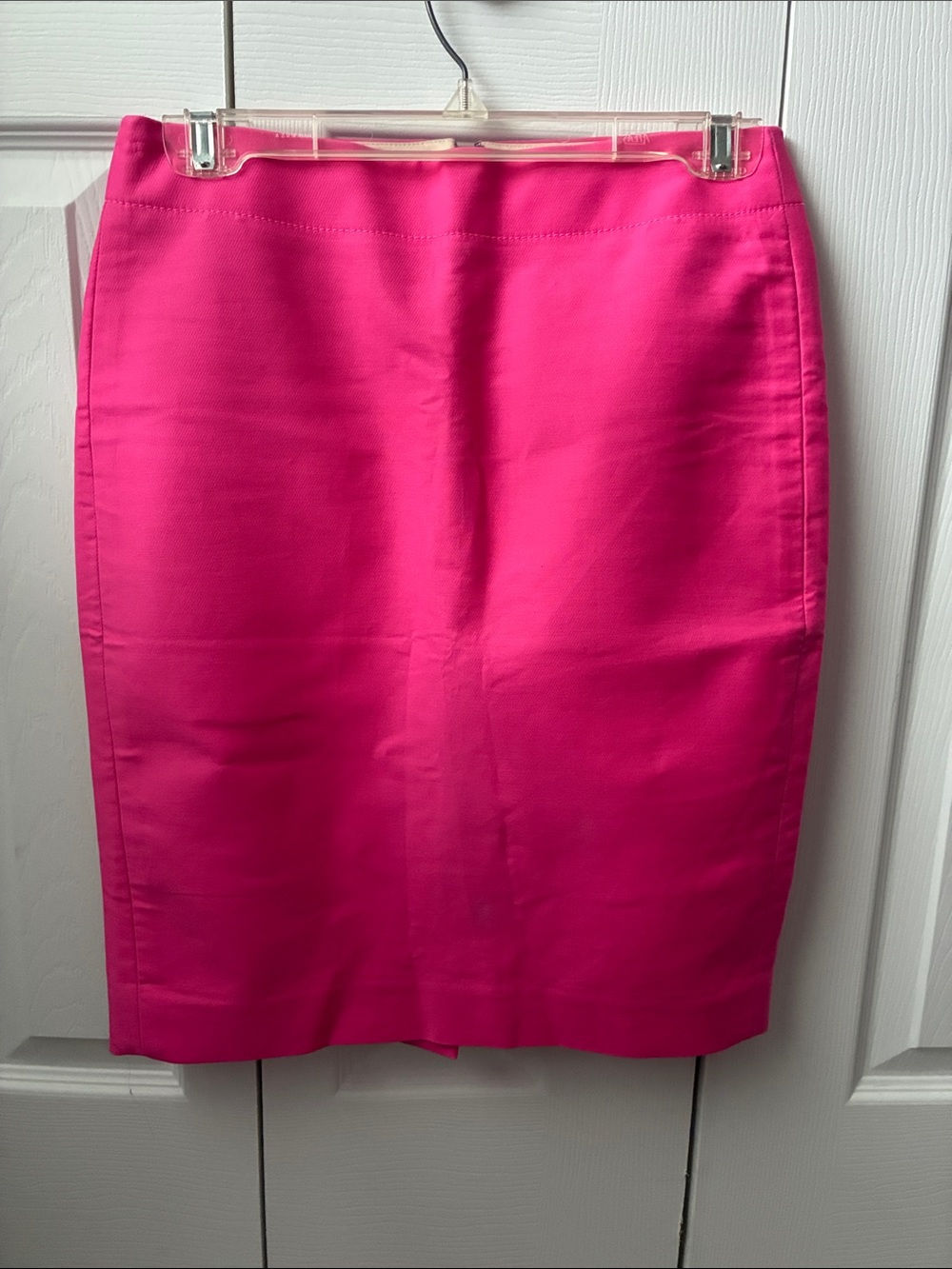 J. Crew Hot Pink Pencil Skirt